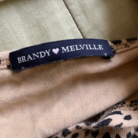 *SOLD* BRANDY MELVILLE cheetah print amara tank - Picture 4 of 4